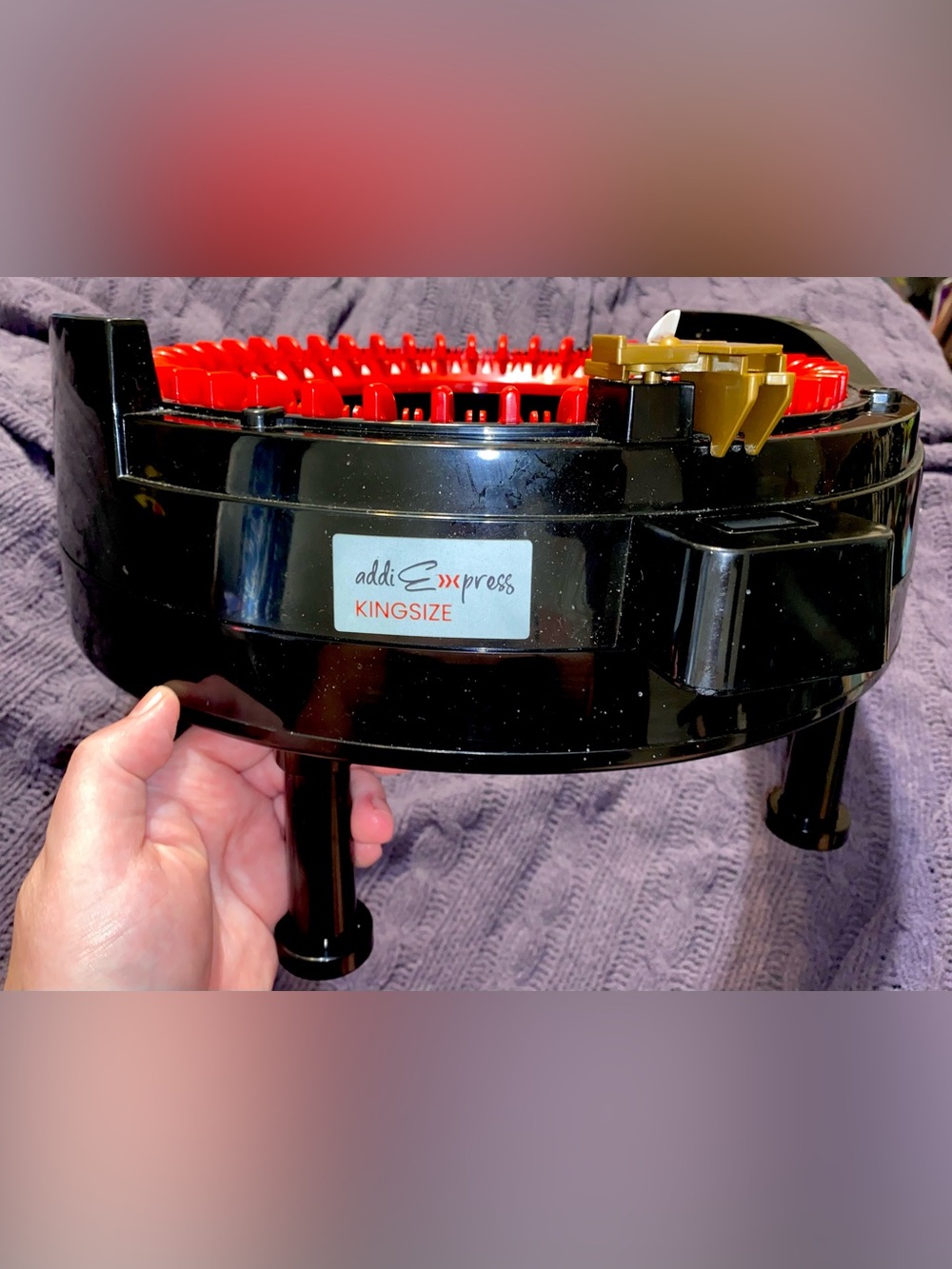 Addi Express King Size Knitting Machine - Picture 9 of 14